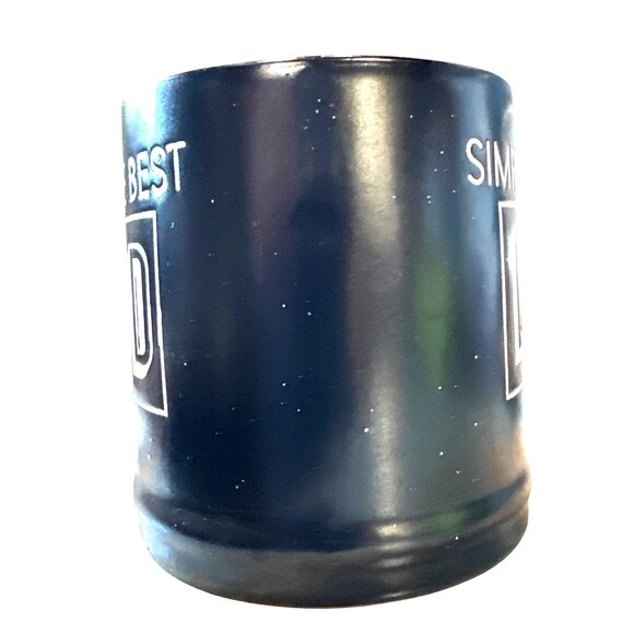 Sheffield Home Black Ceramic Coffee Mug Simply The Best Dad Ever Father Day Gift - Picture 3 of 7